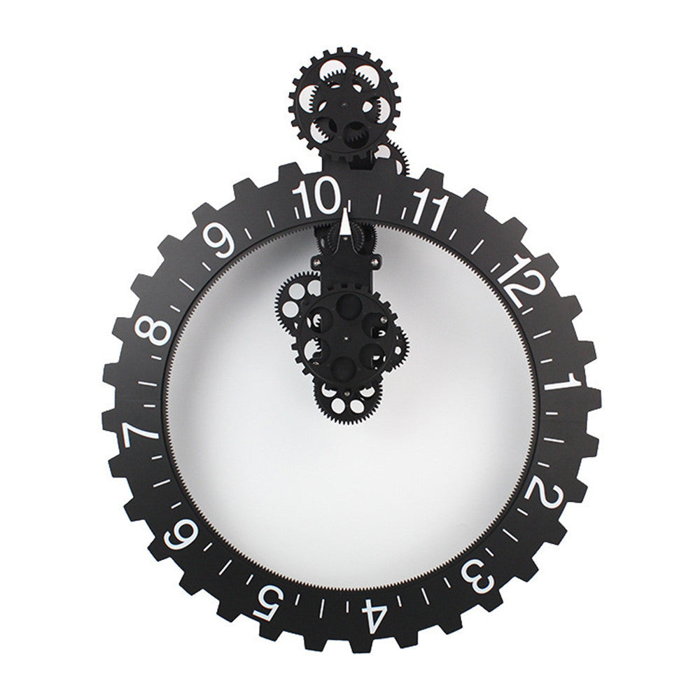 Antique Gear Clock Craft Clock Art  Large